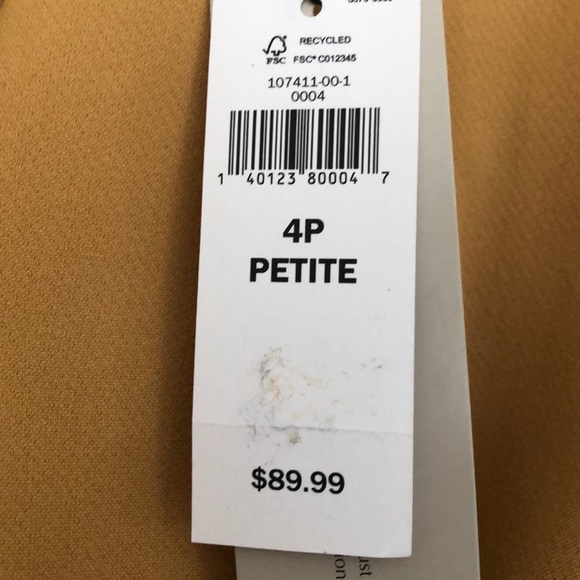 Mustard Yellow Banana Republic Tailored dress - Picture 7 of 7